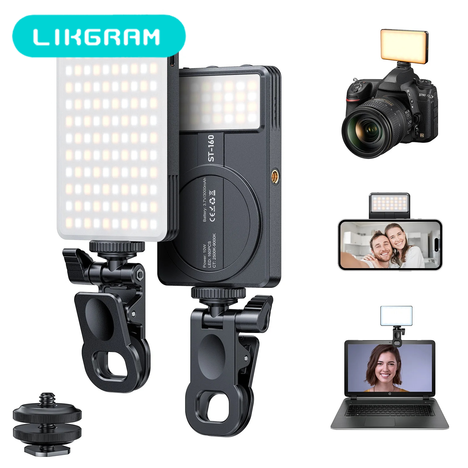 Led Light Panel Stream - Magnetic Phone Fill Light Dual LED