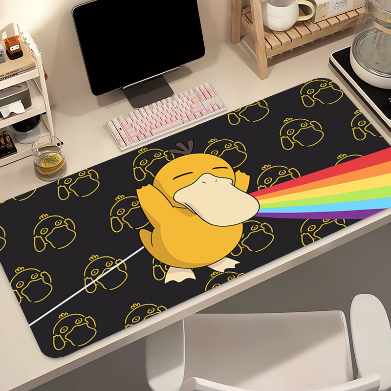 Esports Gaming Desk - Natural Rubber Mouse Pad Pokemon Psyduck