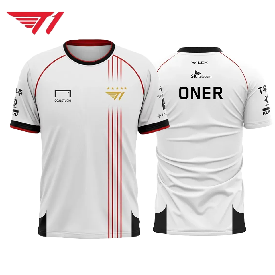 Faker Jersey T1 Team Champion  - Esports Gaming Jersey avaliação e preço