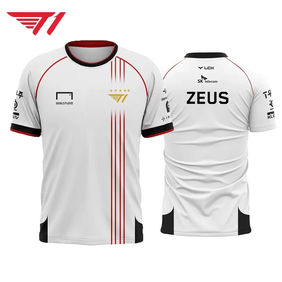 Faker Jersey T1 Team Champion  - Esports Gaming Jersey avaliação e preço