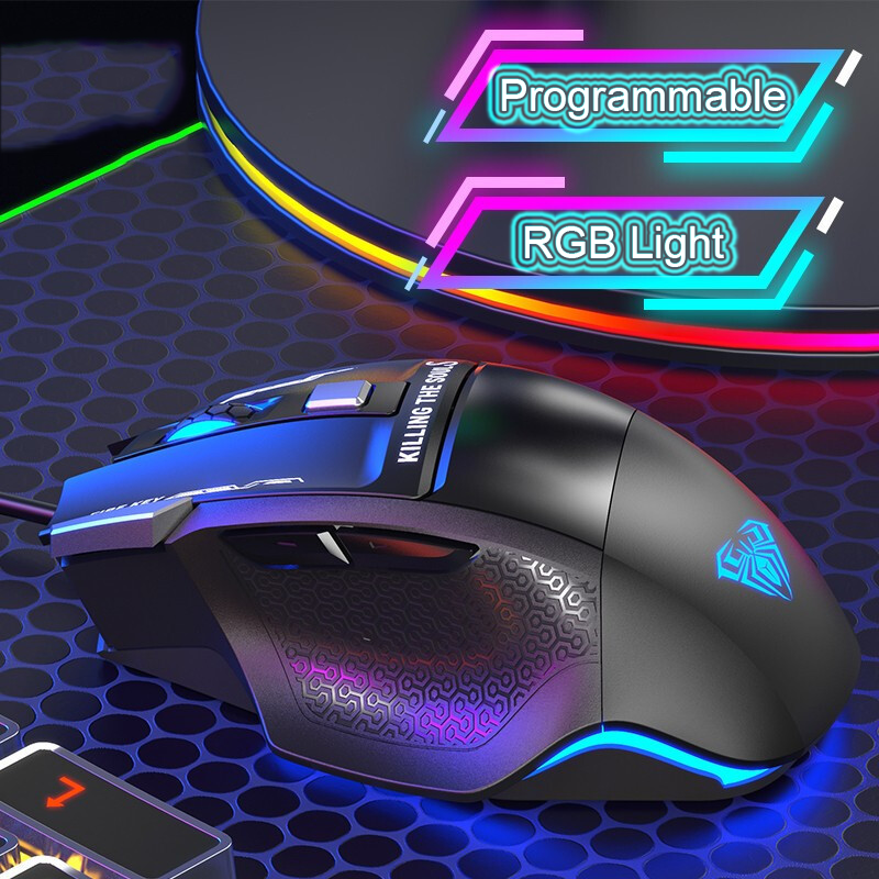 Mause 2400DPI Backlight Optica - Esports Gaming Maus avaliação e preço