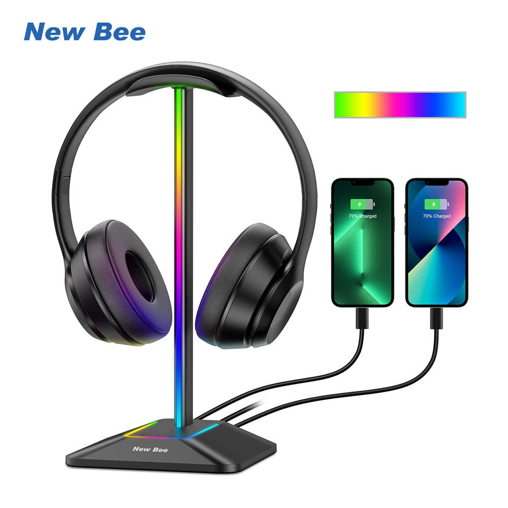 New Bee Z8 RGB Headphones Stan - Esports Gaming Desk avaliação e preço
