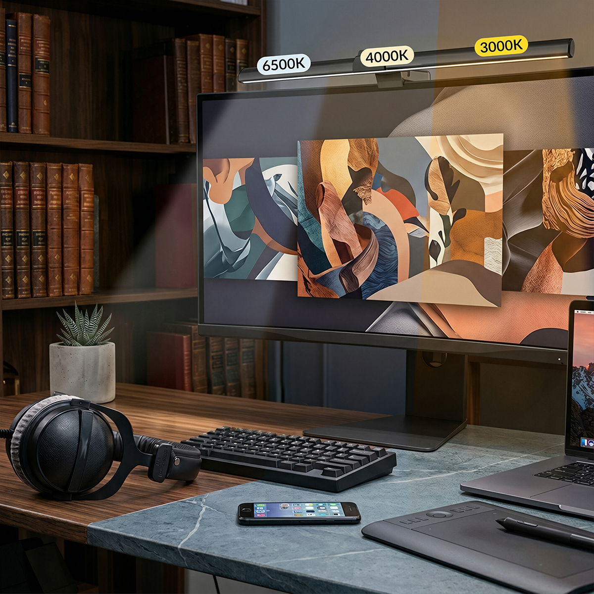 USB Powered LED Computer Scree - Esports Gaming Desk avaliação e preço