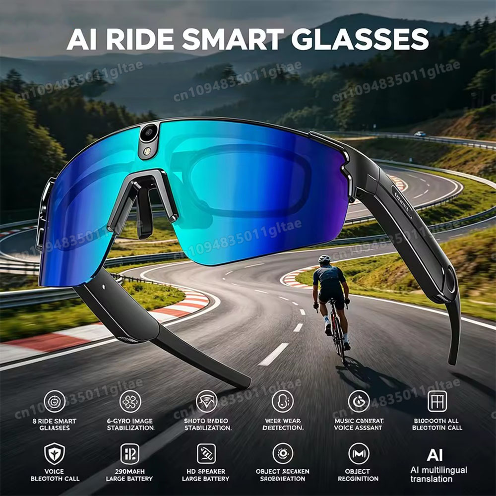Cycling AI Smart Glasses 4K HD - Esports Gaming Pk avaliação e preço
