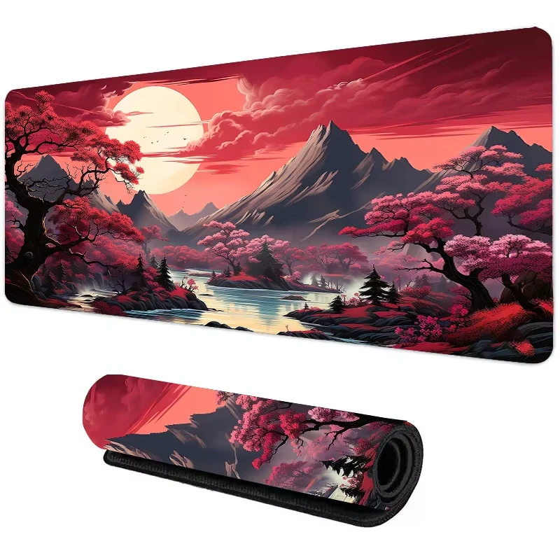 Sunset Mountain View Silicone  - Esports Gaming Desk avaliação e preço