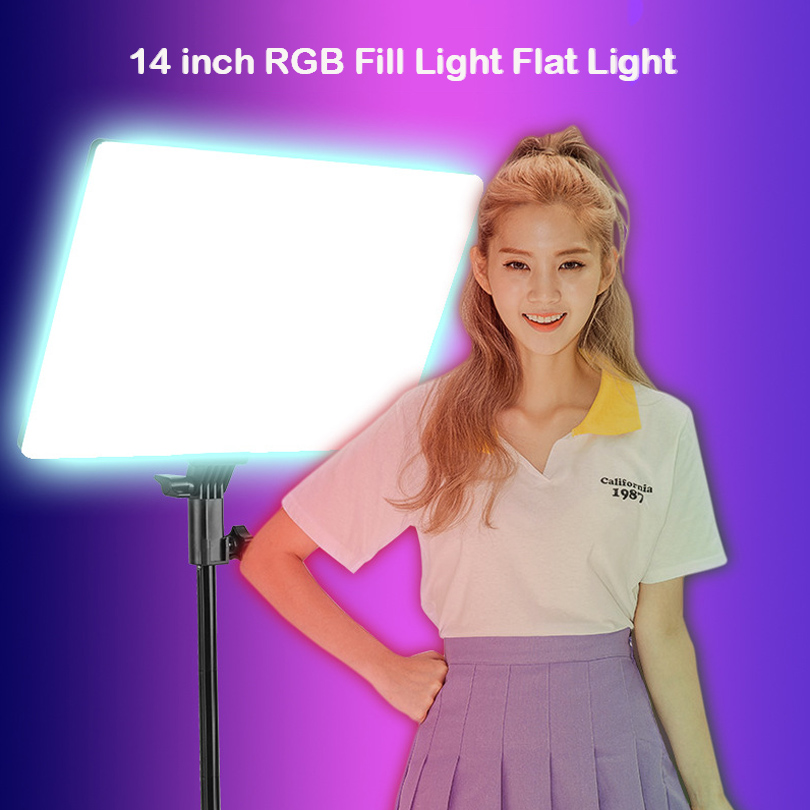 RGB 14'' LED Video Light Remot - Led Light Panel Stream avaliação e preço