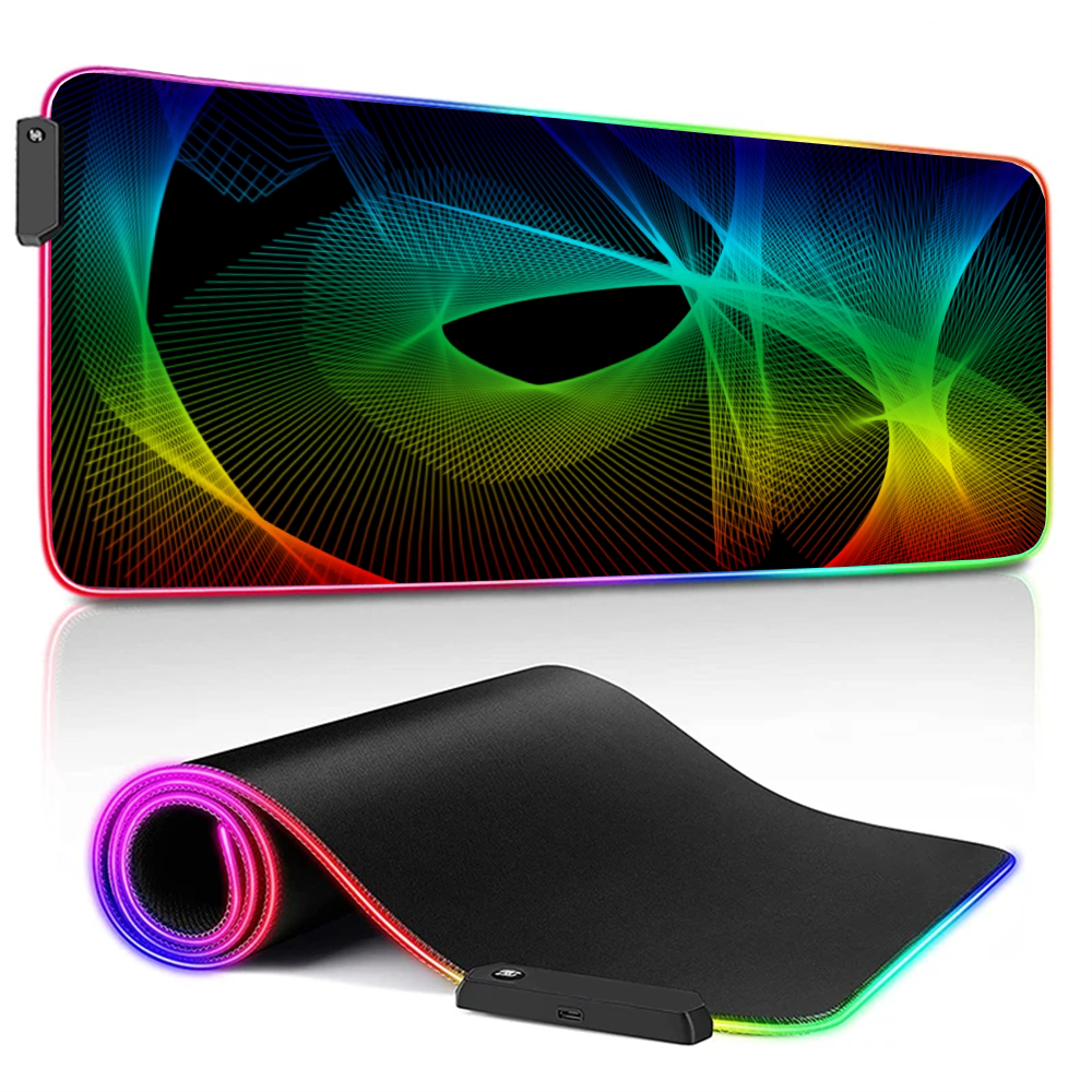 LED Lighting RGB Mouse Pad E-s - Esports Gaming Maus avaliação e preço