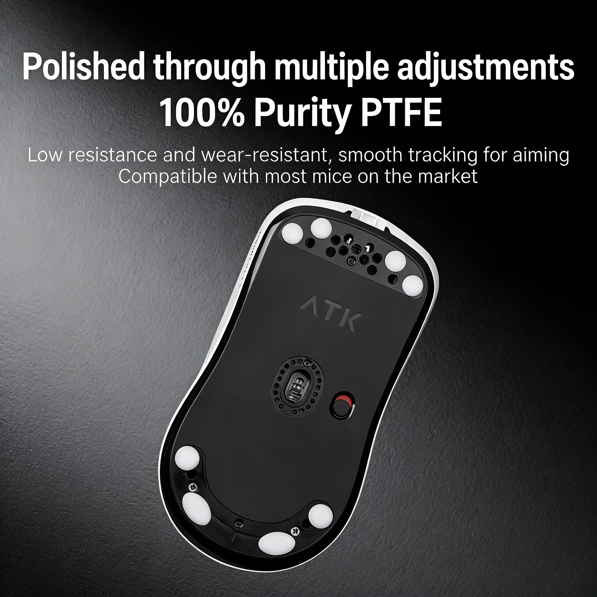 ATK Crystal Jade Teflon Mouse  - Esports Gaming Mouse avaliação e preço
