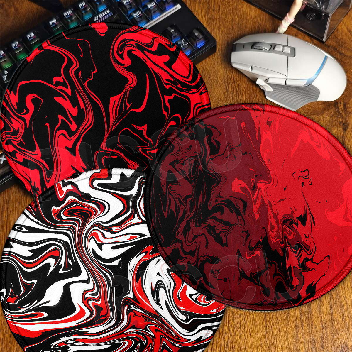 Computer Mouse Pad Strata Liqu - Esports Gaming Maus avaliação e preço