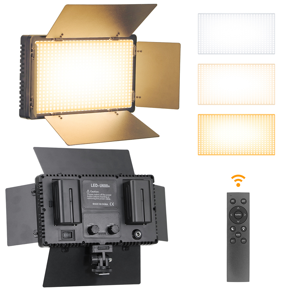 U800 600 LED Video Panel Light - Led Light Panel Stream avaliação e preço