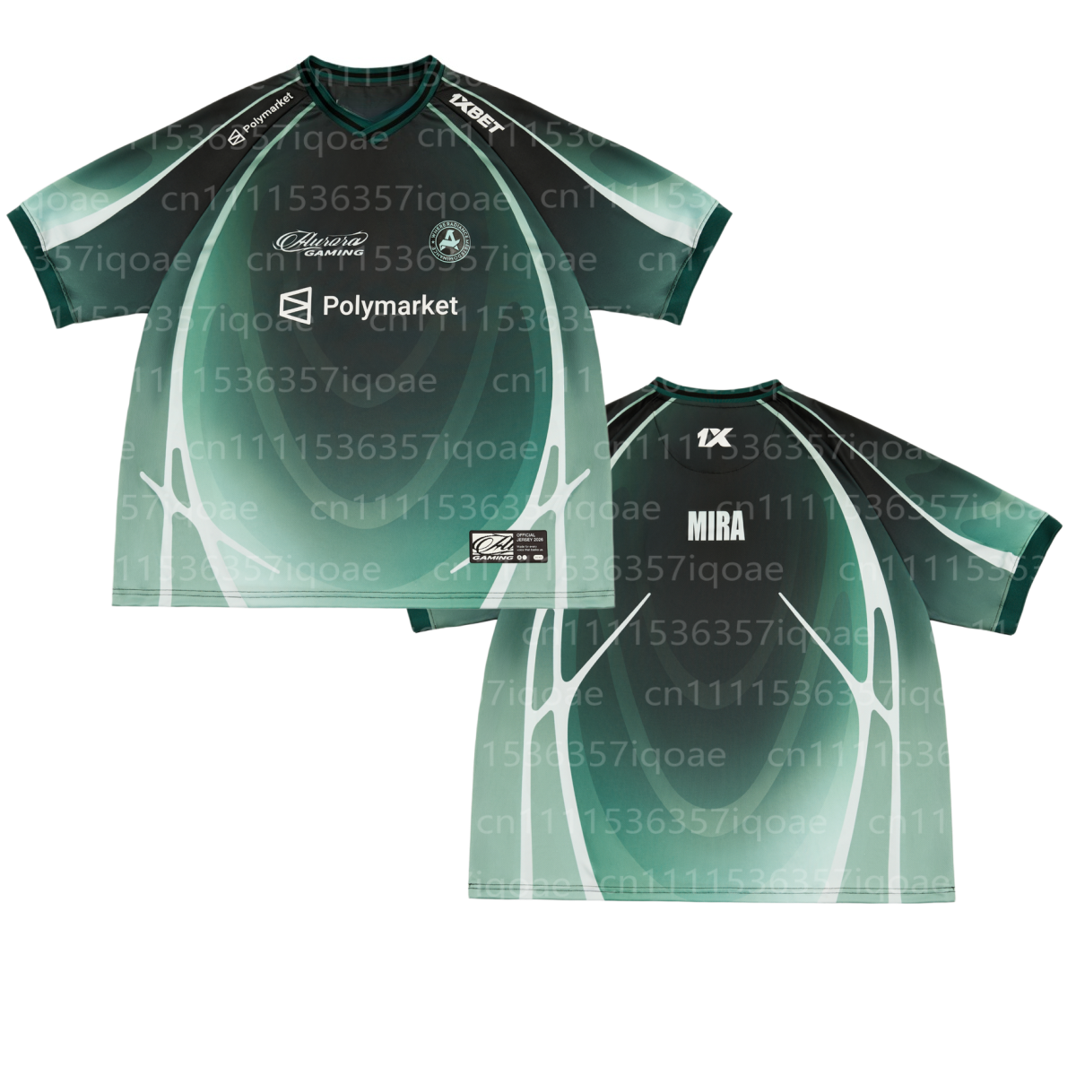 2026 Aurora Gaming E-sports Cl - Esports Gaming Jersey avaliação e preço