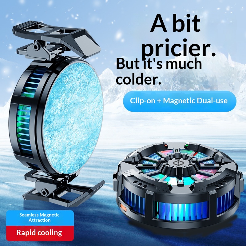 Magnetic Rgb Phone Cooler Rapi - Esports Gaming Live avaliação e preço