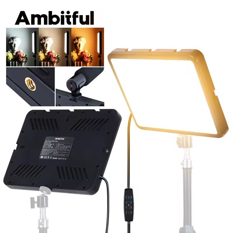 Ambitful 280 LED Video Light 2 - Led Light Panel Stream avaliação e preço