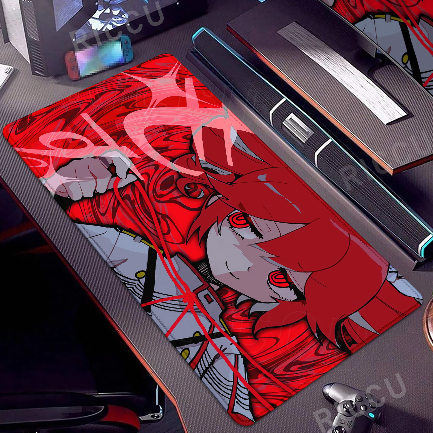 Kawaii Anime Girl Gaming Mouse - Esports Gaming Mouse Pad avaliação e preço