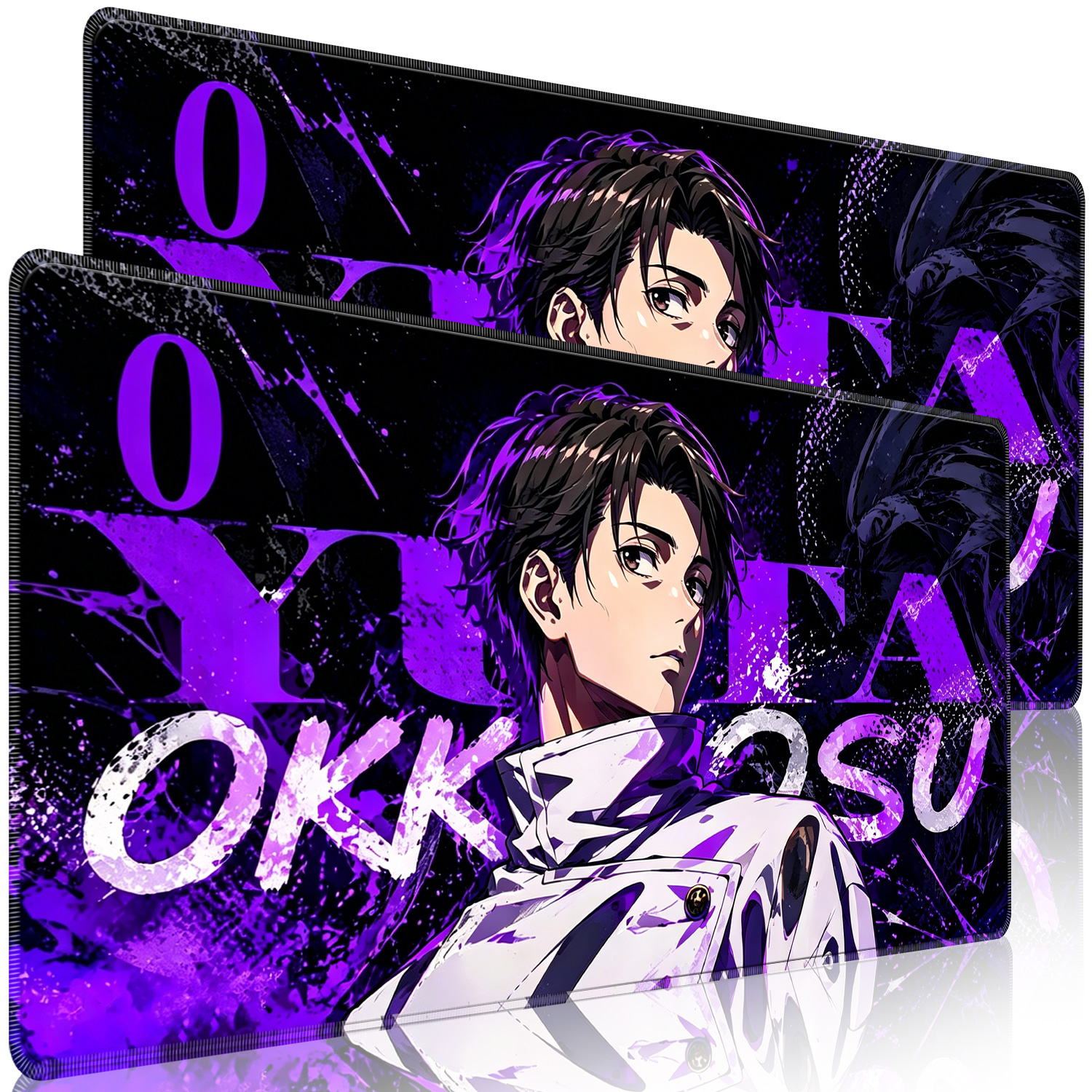 HD Anime Purple Mouse Pads Yut - Esports Gaming Desk avaliação e preço