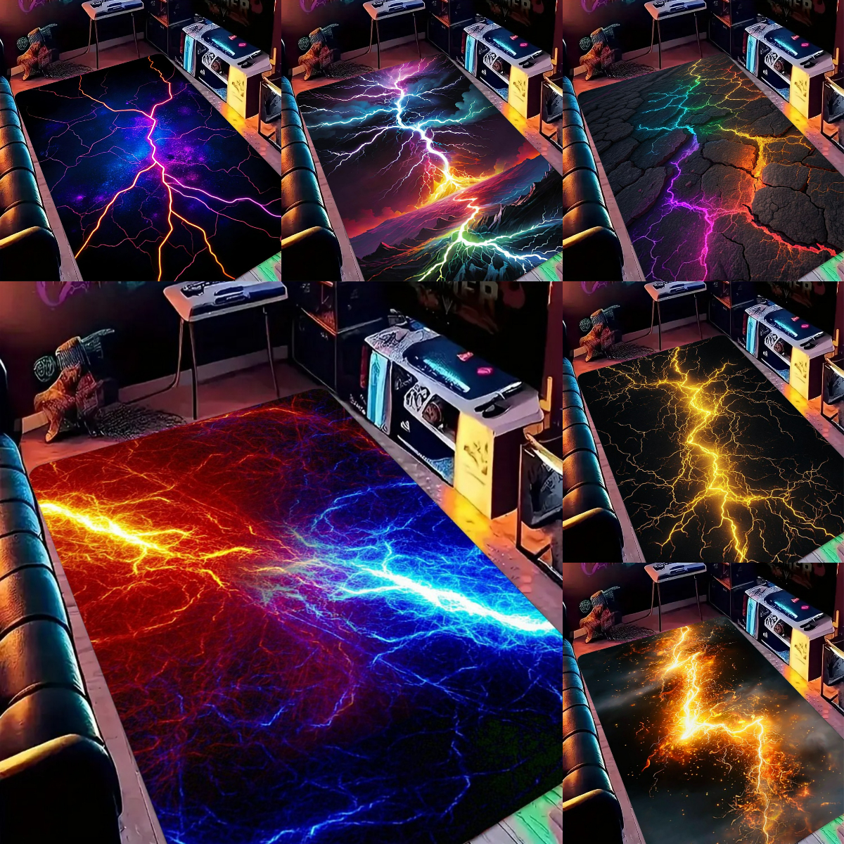 Lightning Crack Pattern Gaming - Esports Gaming Hotel avaliação e preço