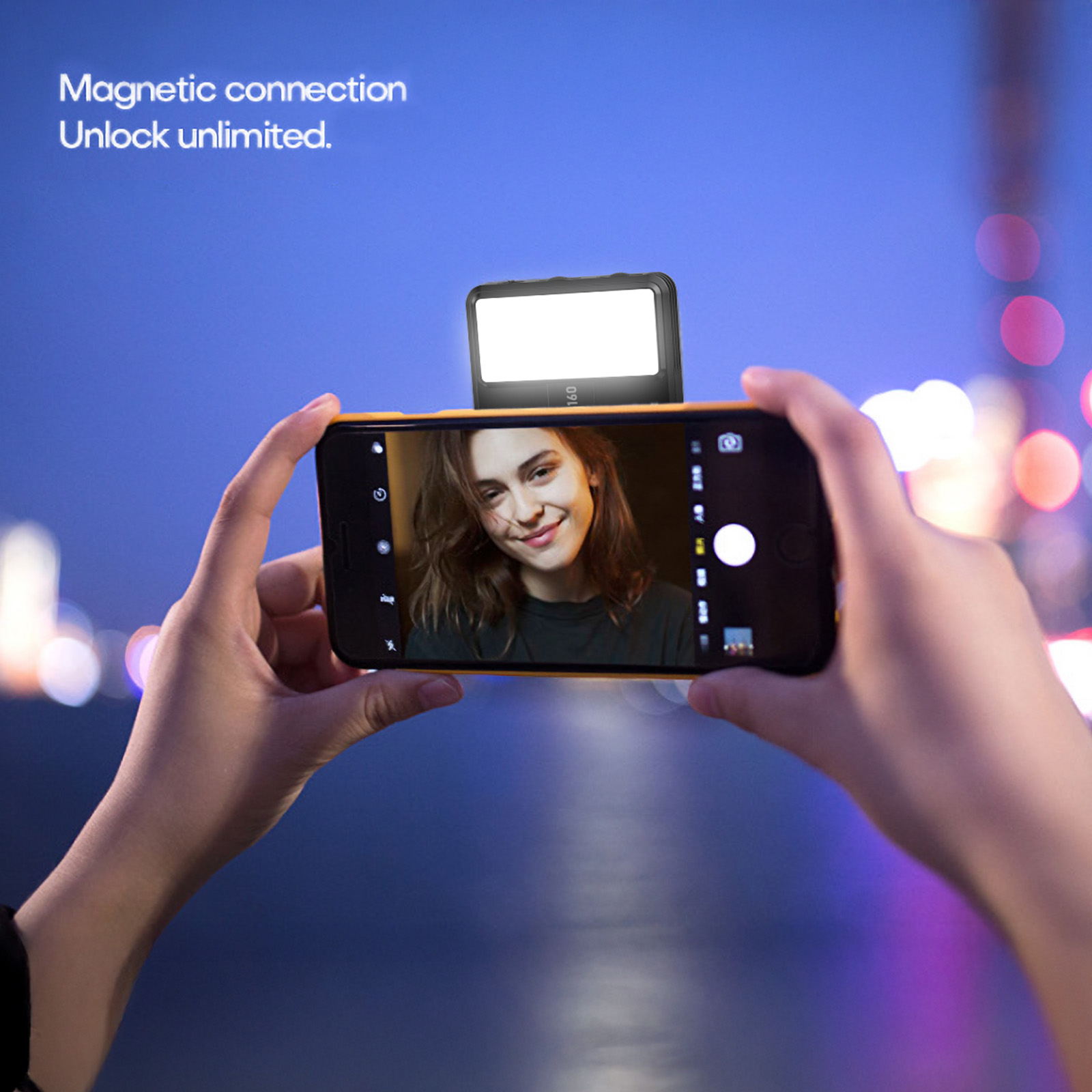 Magnetic Phone Fill Light Dual - Led Light Panel Stream avaliação e preço