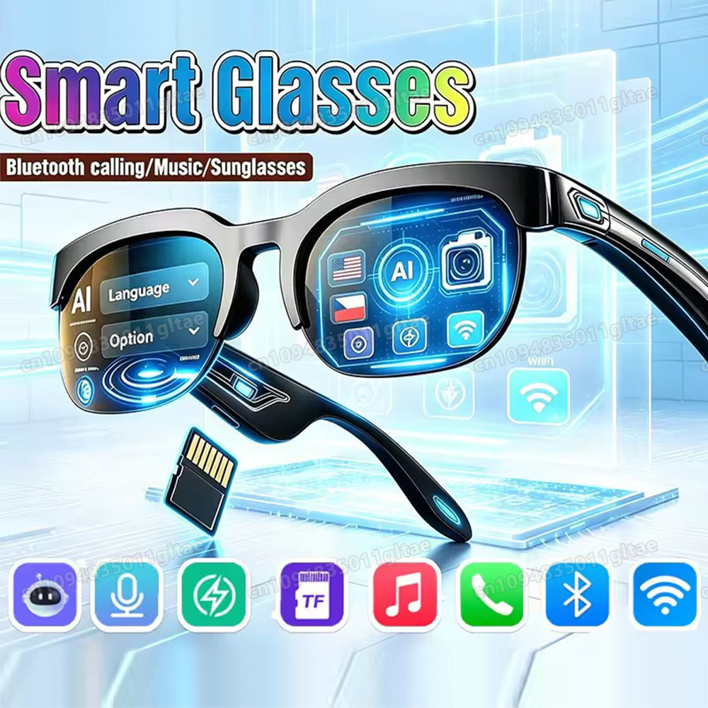 Sunscreen Smart Glasses AI Tra - Esports Gaming Pk avaliação e preço