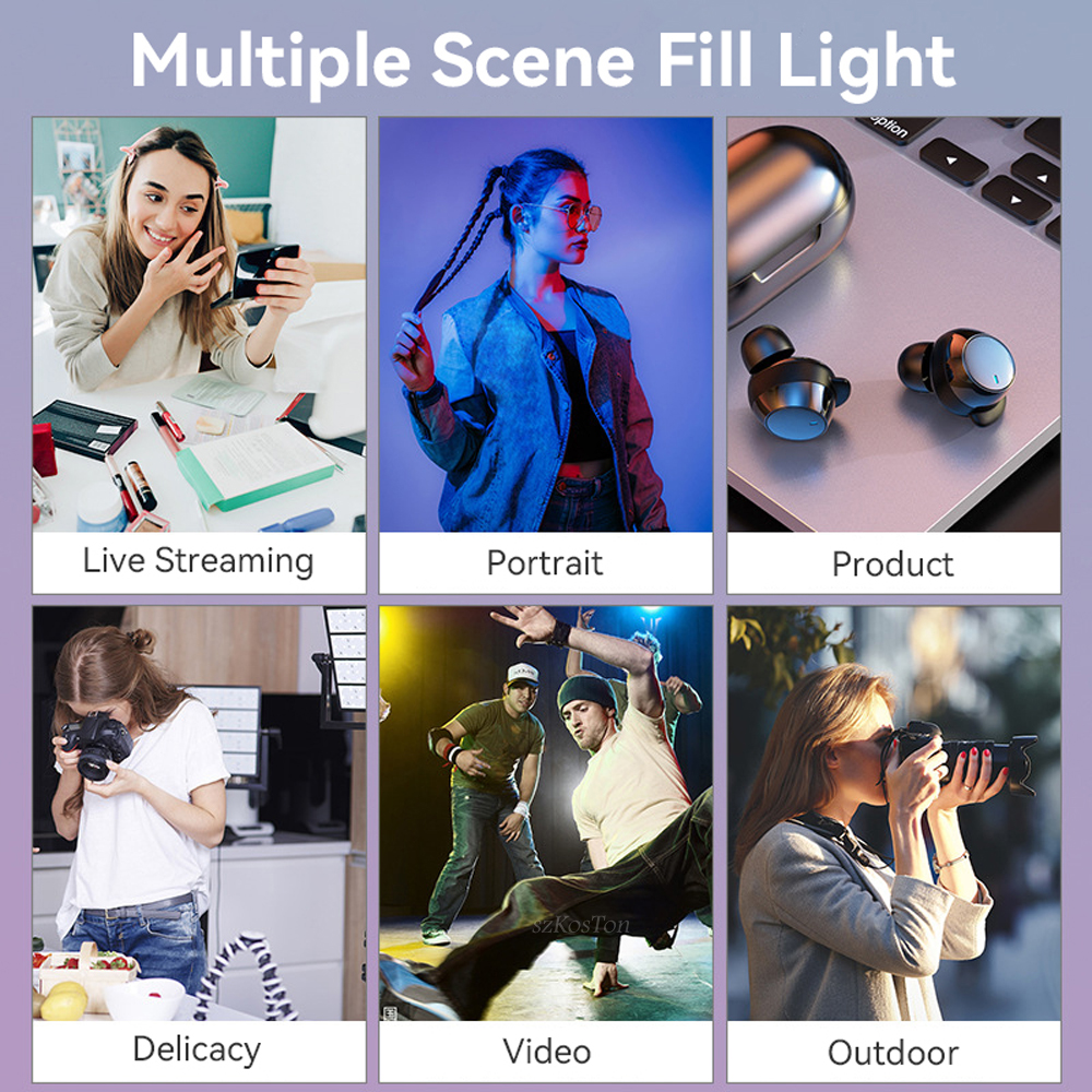 LED Photo Studio Light 3200K-5 - Led Light Panel Stream avaliação e preço