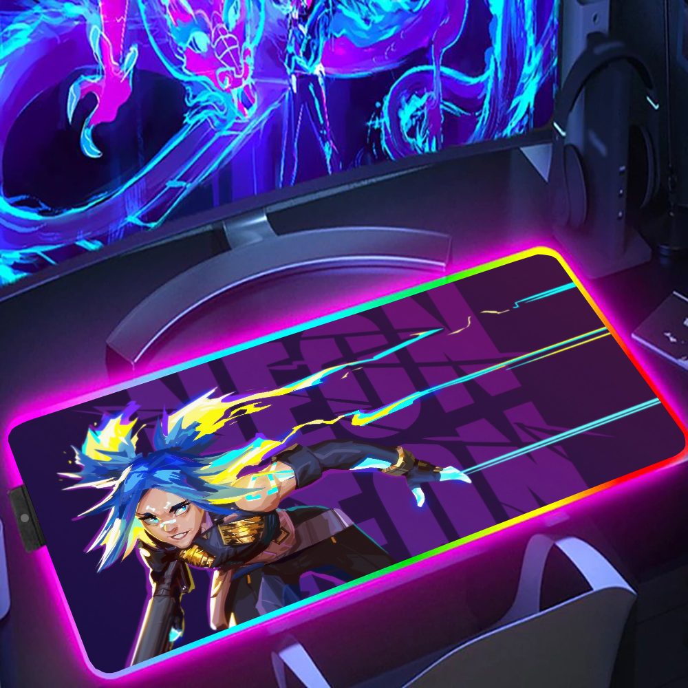 LED Lighting RGB Mouse Pad E-s - Esports Gaming Maus avaliação e preço