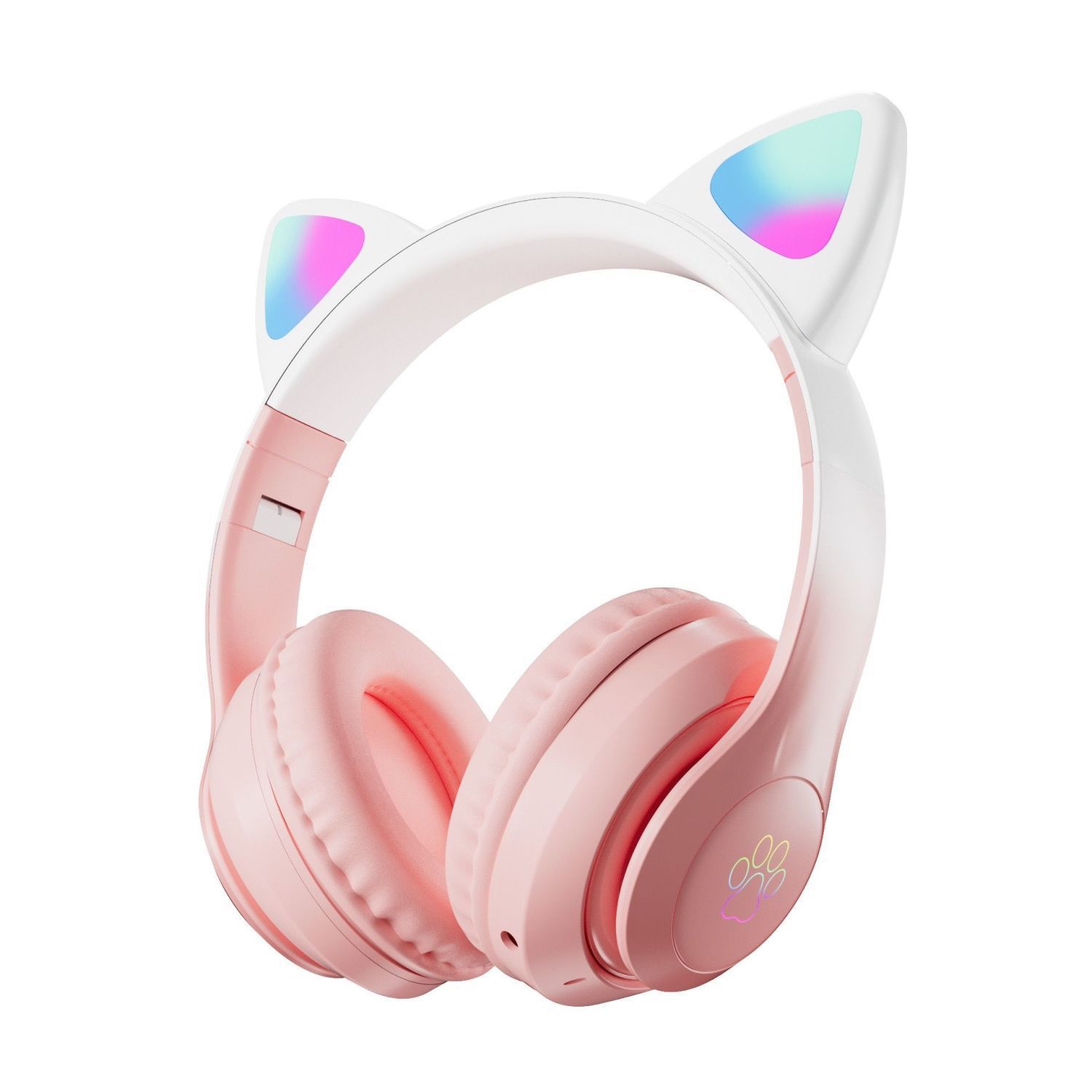Over-Ear Cat Ear LED Breathing - Esports Gaming Earphones avaliação e preço
