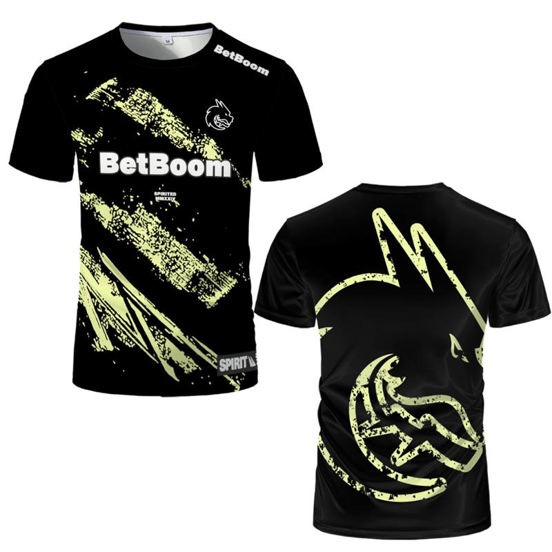2025 New Team Spirit Jersey T- - Esports Gaming Jersey avaliação e preço