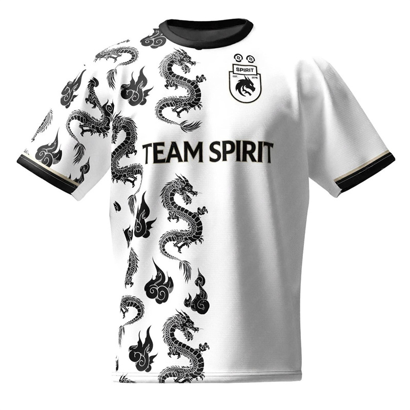 2025 New Team Spirit Jersey T- - Esports Gaming Jersey avaliação e preço