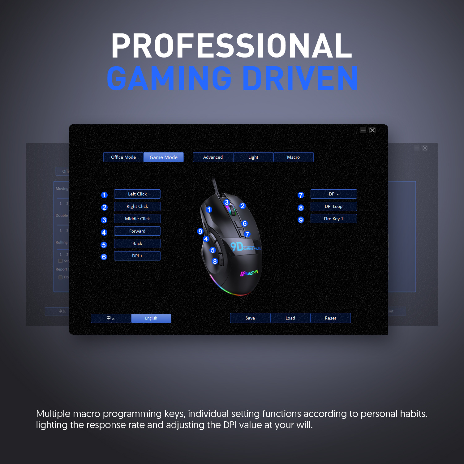 X10 Wired Gaming Macro Mouse 9 - Esports Gaming Mouse avaliação e preço