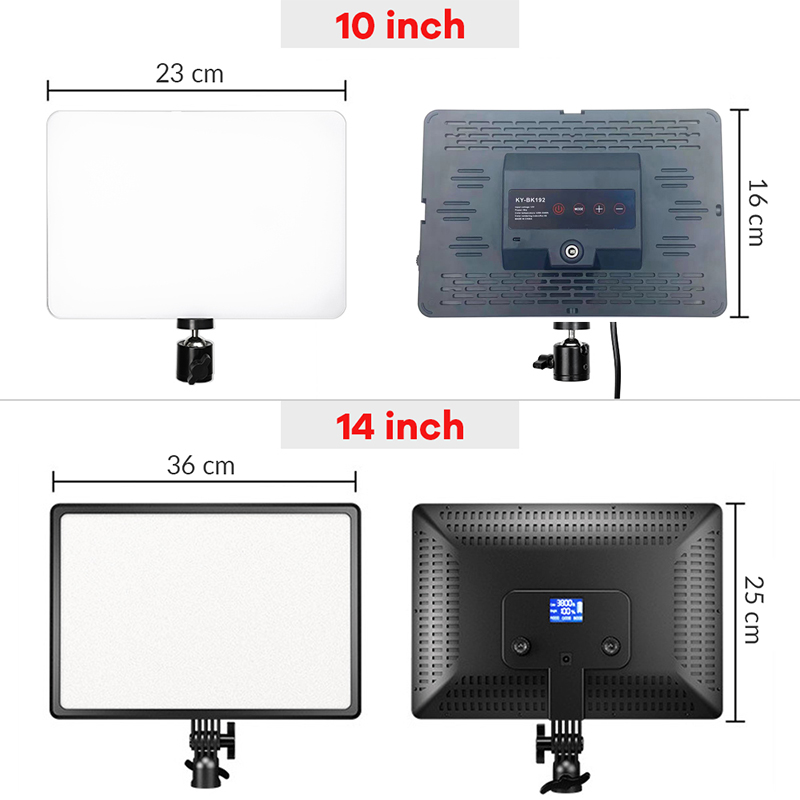 14inch 10inch LED Video Light  - Led Light Panel Stream avaliação e preço