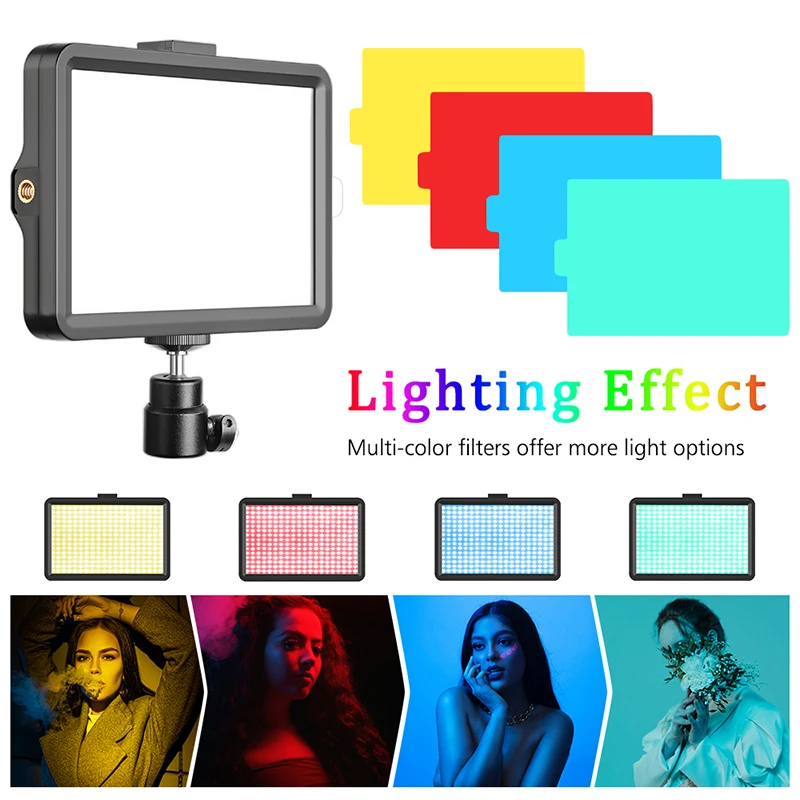 LED Video Light Dimmable Selfi - Led Light Panel Stream avaliação e preço