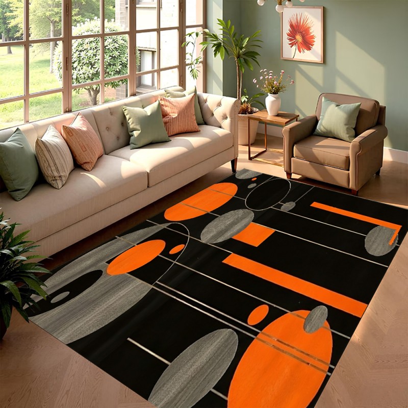 Gaming Room Black Orange Geome - Esports Gaming Hotel avaliação e preço
