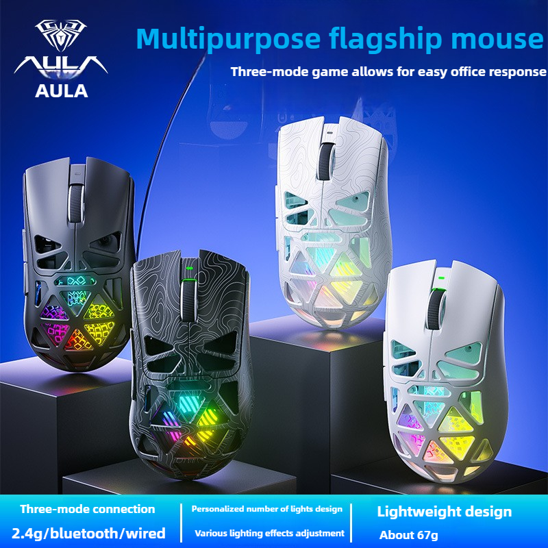AULA gamer Wireless Gaming Mou - Esports Gaming Maus avaliação e preço