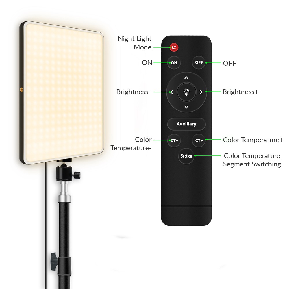 Dimmable LED Video Light Panel - Led Light Panel Stream avaliação e preço