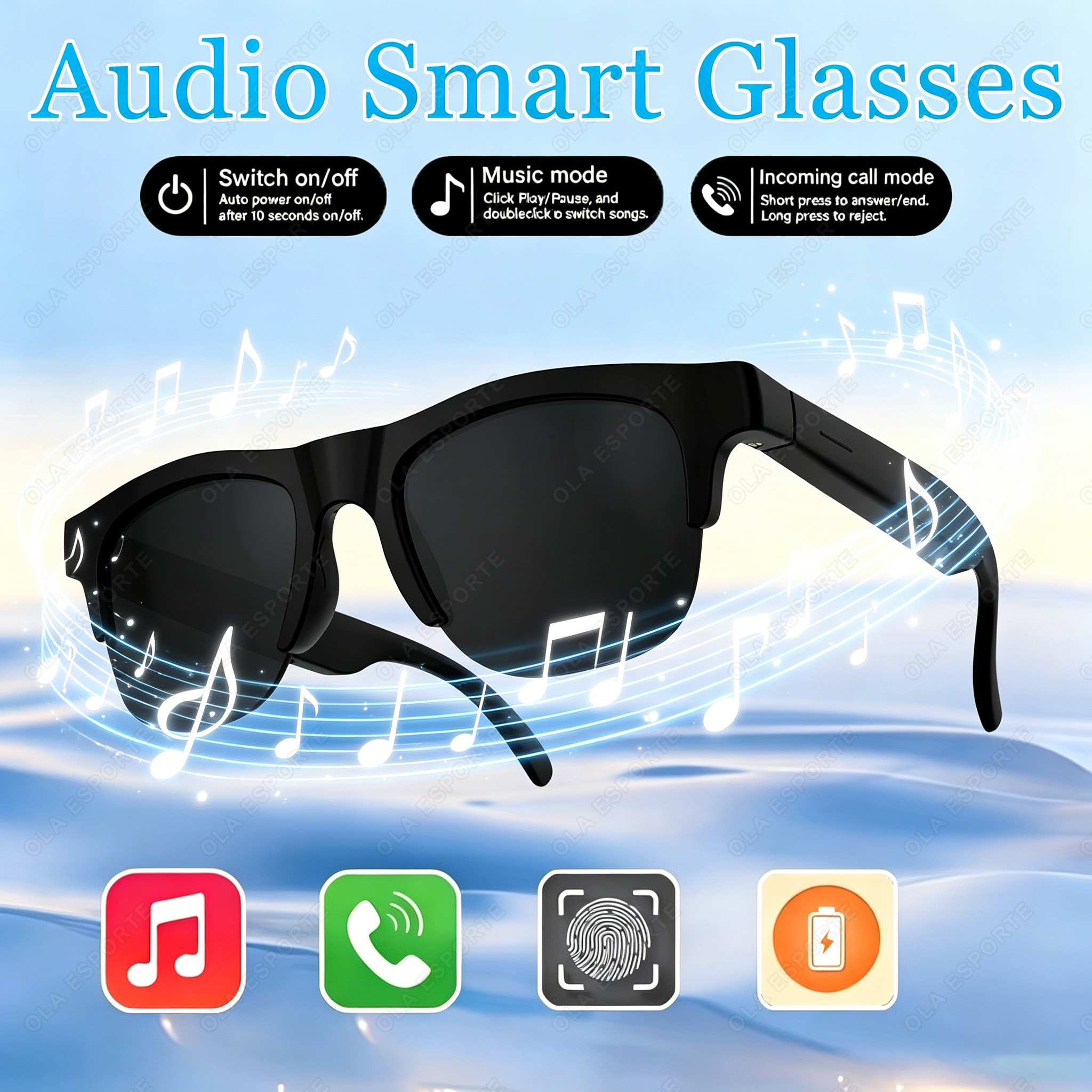 2026 Trending Smart Glasses Wi - Esports Gaming Pk avaliação e preço