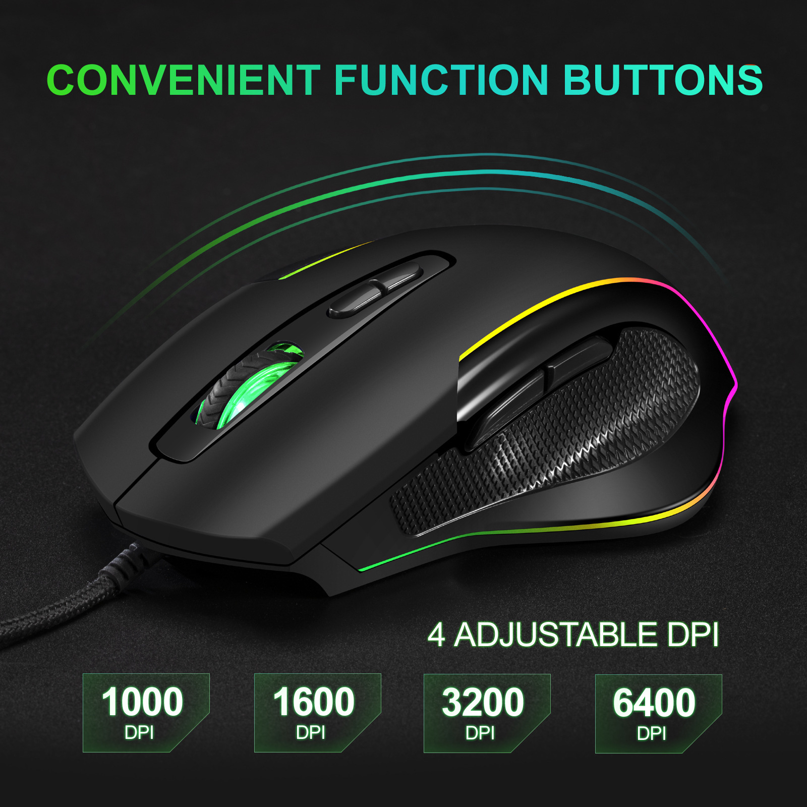 Wireless Charging RGB Light Ef - Esports Gaming Maus avaliação e preço