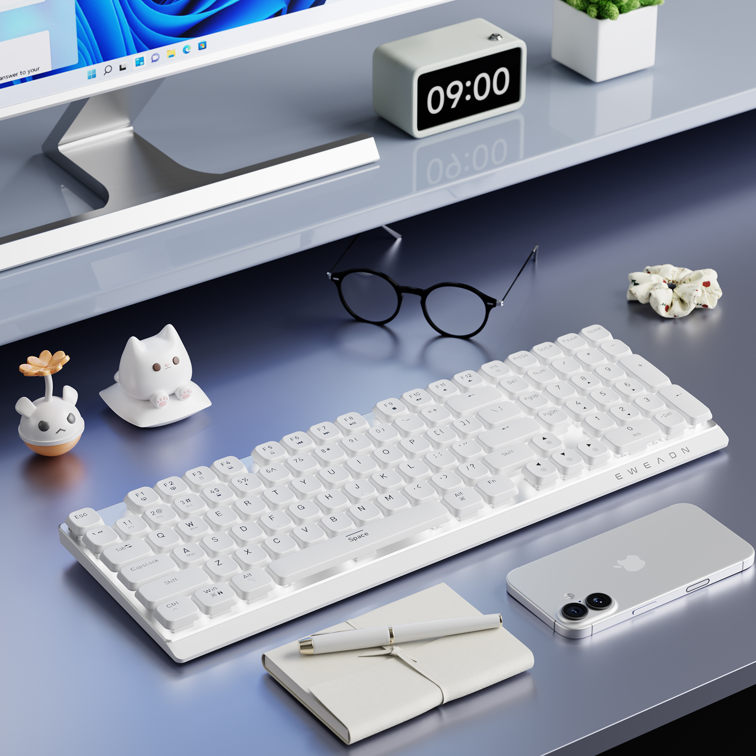 EWEADN Wireless Low-Profile Me - Esports Gamers avaliação e preço