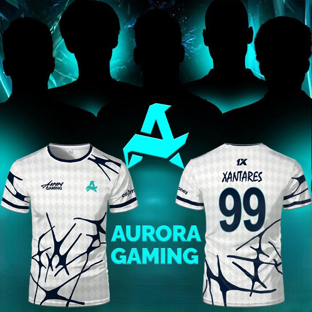 Esports Team Aurora Gaming Jer - Esports Gaming Jersey avaliação e preço