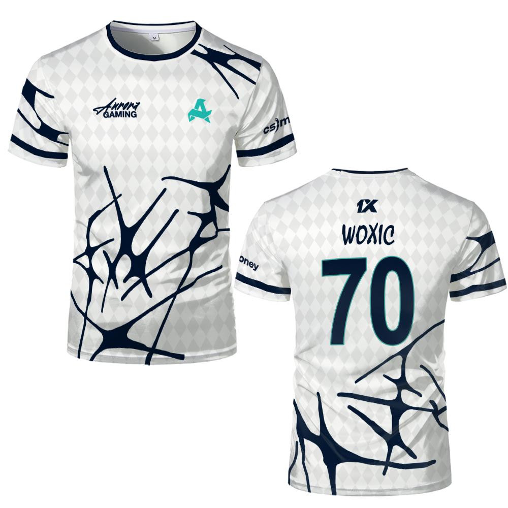 Esports Team Aurora Gaming Jer - Esports Gaming Jersey avaliação e preço