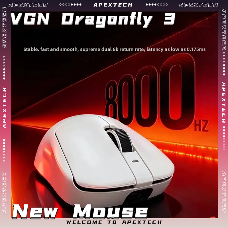 VGN Dragonfly3 PRO Max Ultimat - Esports Gaming Mouse avaliação e preço