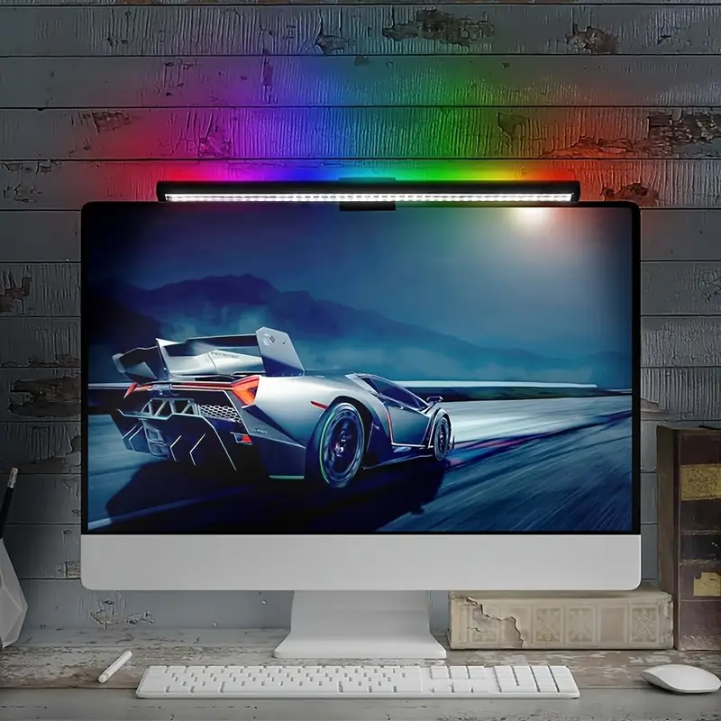 40CM RGB Atmosphere Table Lamp - Esports Gaming Desk avaliação e preço