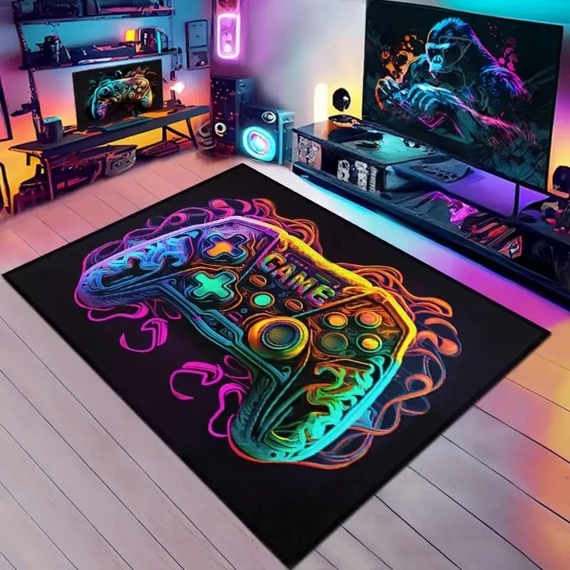 Rainbow Neon Gamepad GAMER Are - Esports Gaming Hotel avaliação e preço
