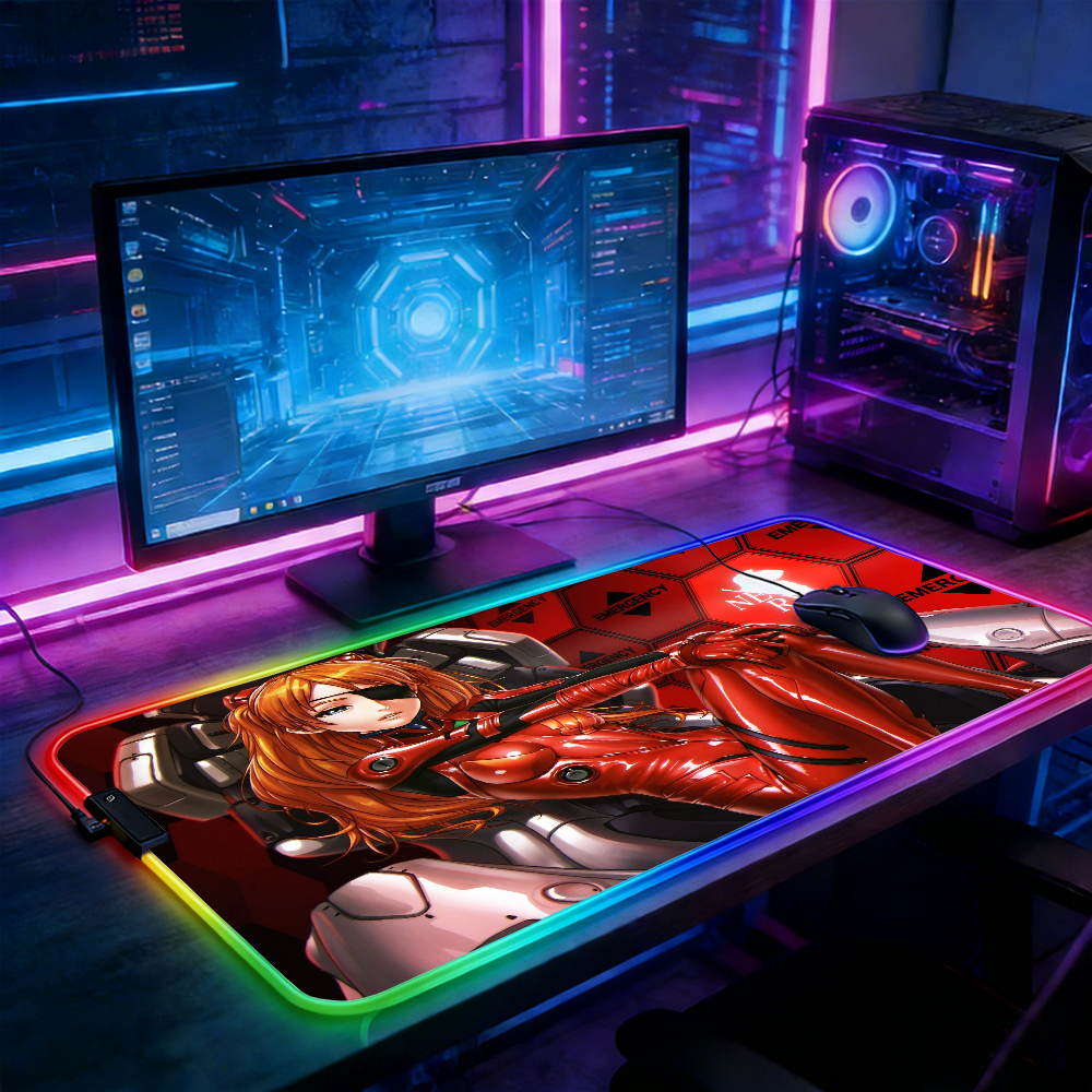 LED Lighting RGB Mouse Pad E-s - Esports Gaming Maus avaliação e preço